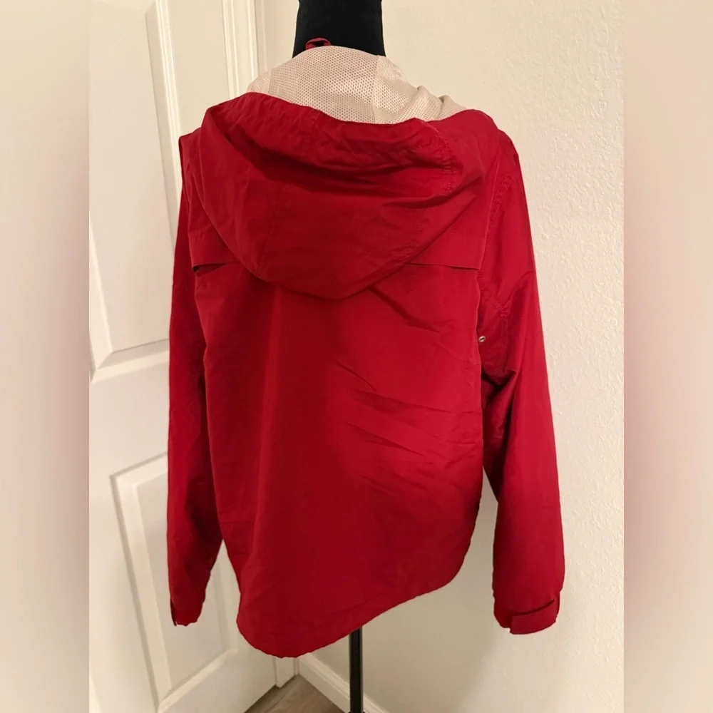 Eddie Bauer Red Zip-Up Jacket - Vintage